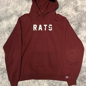 (GRAIL) Stray Rats Champion Hoodie Maroon